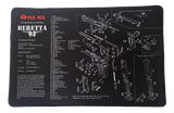 11"x17" Beretta 92 Schematic- Stitched