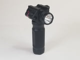 Tactile Red Laser Sight, 550lm LED Flashlight, AND Strobe