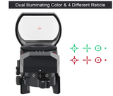 Red and Green Dot Reflex Sight 1x22x33