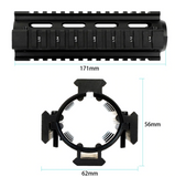 6.75" Drop In Quad Rail Hand guard