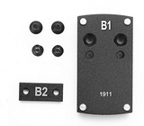 Pistol Sight Mount Adapter Plate for Glock, Beretta, 1911, M&P