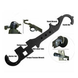 Black Steel Combo Remove Nut Wrench