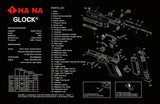 11”x17" Glock Schematic- Stitched